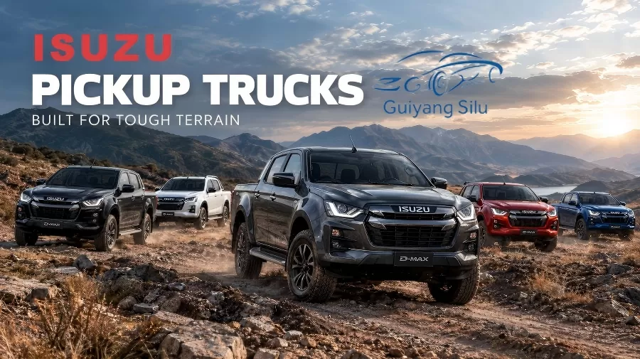4 camionnettes Isuzu de Chine&nbsp;: trouvez le modèle adapté à votre entreprise