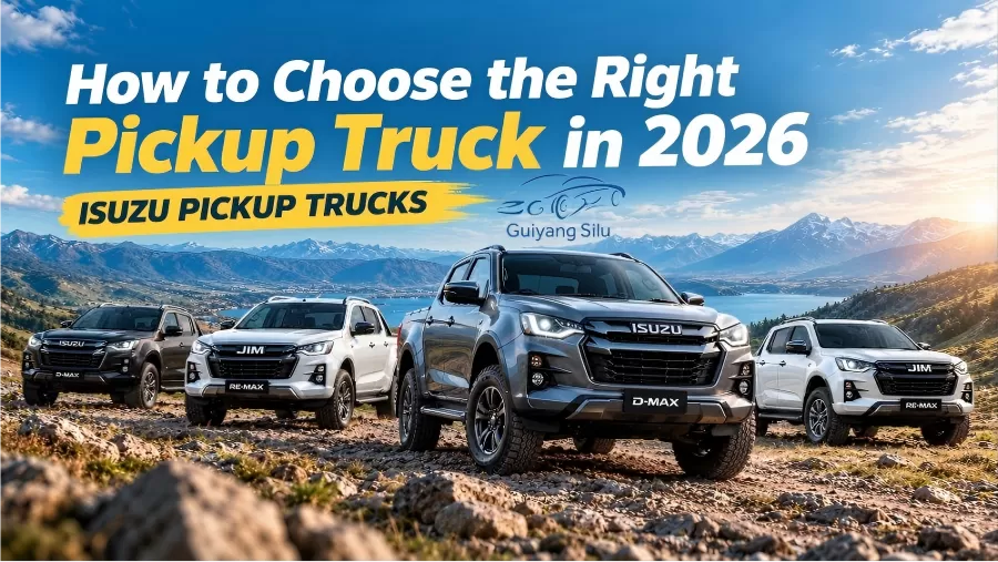 Comment choisir la bonne camionnette en 2026 ? Tout ce que vous devez savoir
