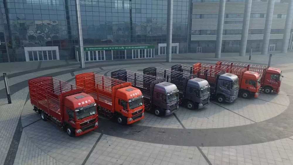 Camion cargo Sinotruk Howo TX7 Pro 4×2 avec structure en dalle 250 chevaux